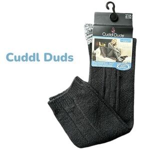 NWT Ladies’ Cuddl Duds Leg Layering Knee-Hi Socks (1 pair - black)